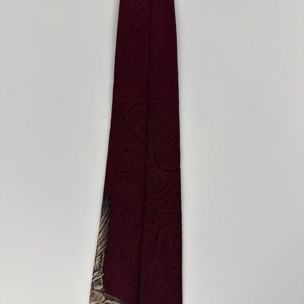 Vintage Robert Talbott Jacobson’s Duck Mallard Silk Necktie Hand Sewn USA made